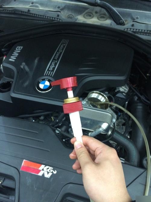 09款宝马3系机油液位怎么看?