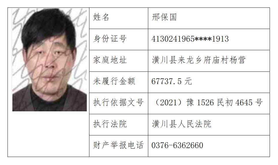 【曝光台】潢川一男子2400块都不还?照样上"黑名单"