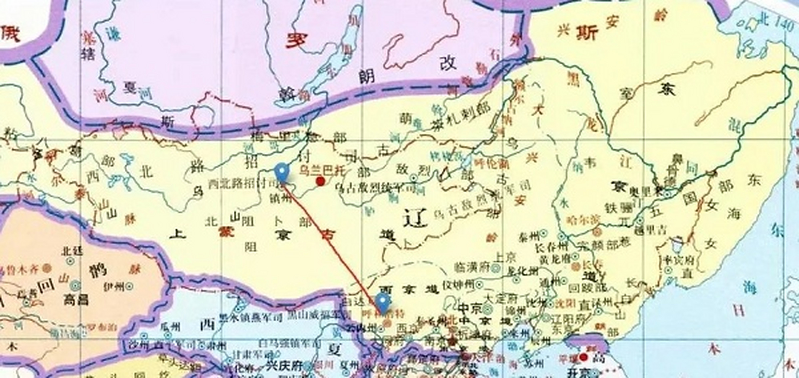 辽国的官制分为北面官和南面官两个系统