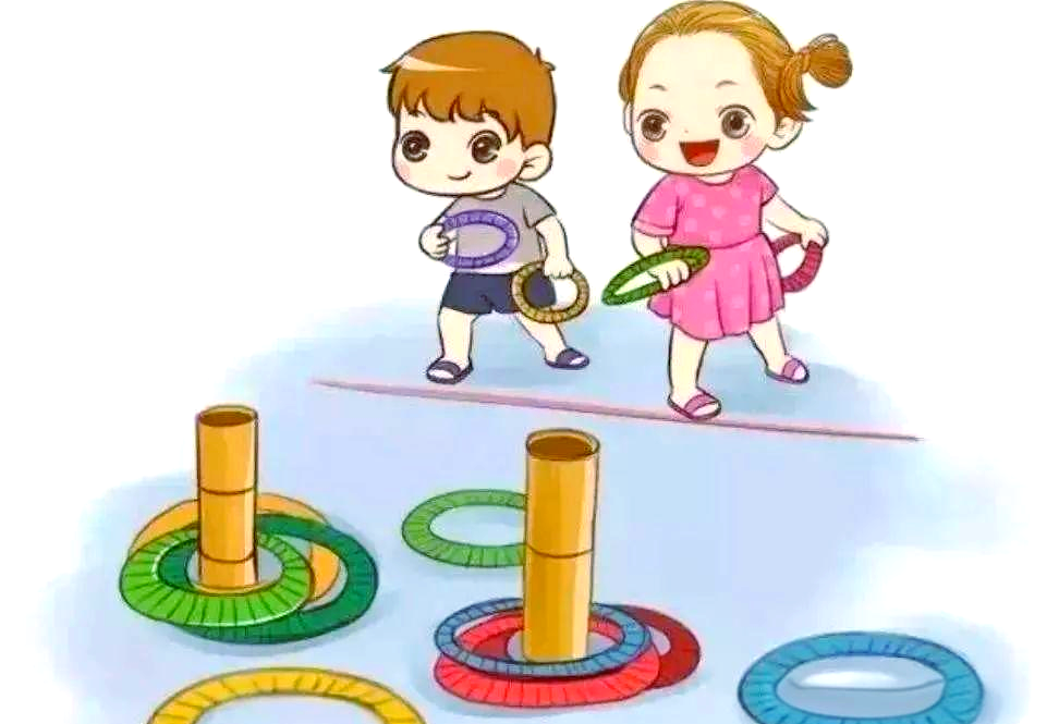 大班亲子游戏:体验套圈的乐趣
