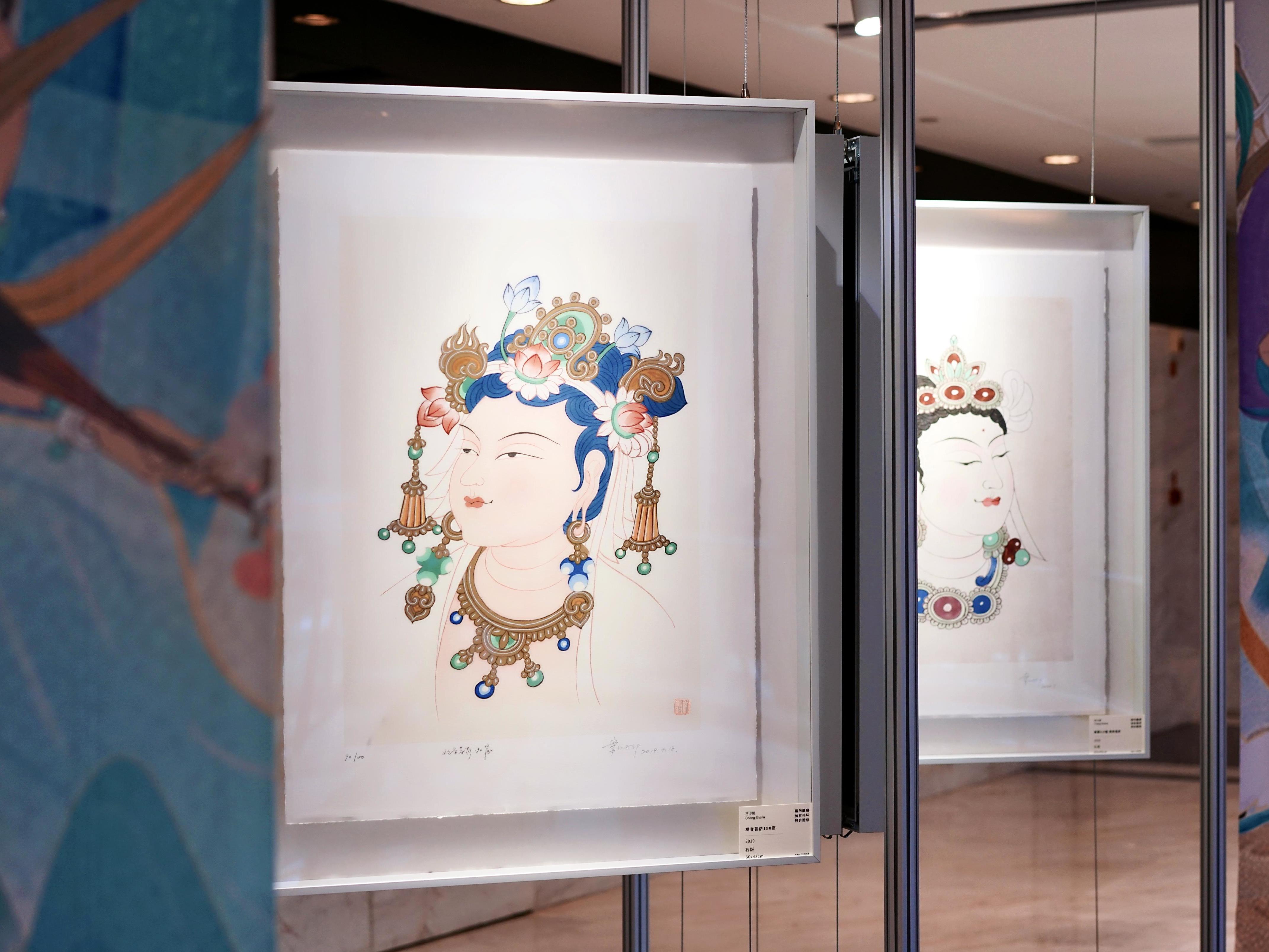 94岁"敦煌少女"的手绘有多美?常沙娜版画作品展在成都开展