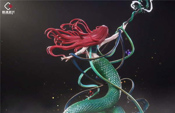 人躯蛇尾《仙剑》赵灵儿梦蛇1/4收藏级雕像来了