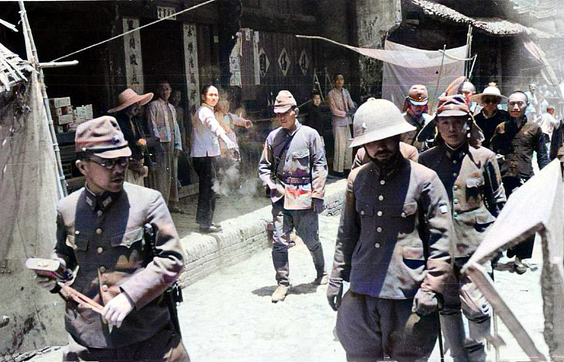 一组日军侵略中国的老照片:一段让中国人永远不能忘记的历史记忆