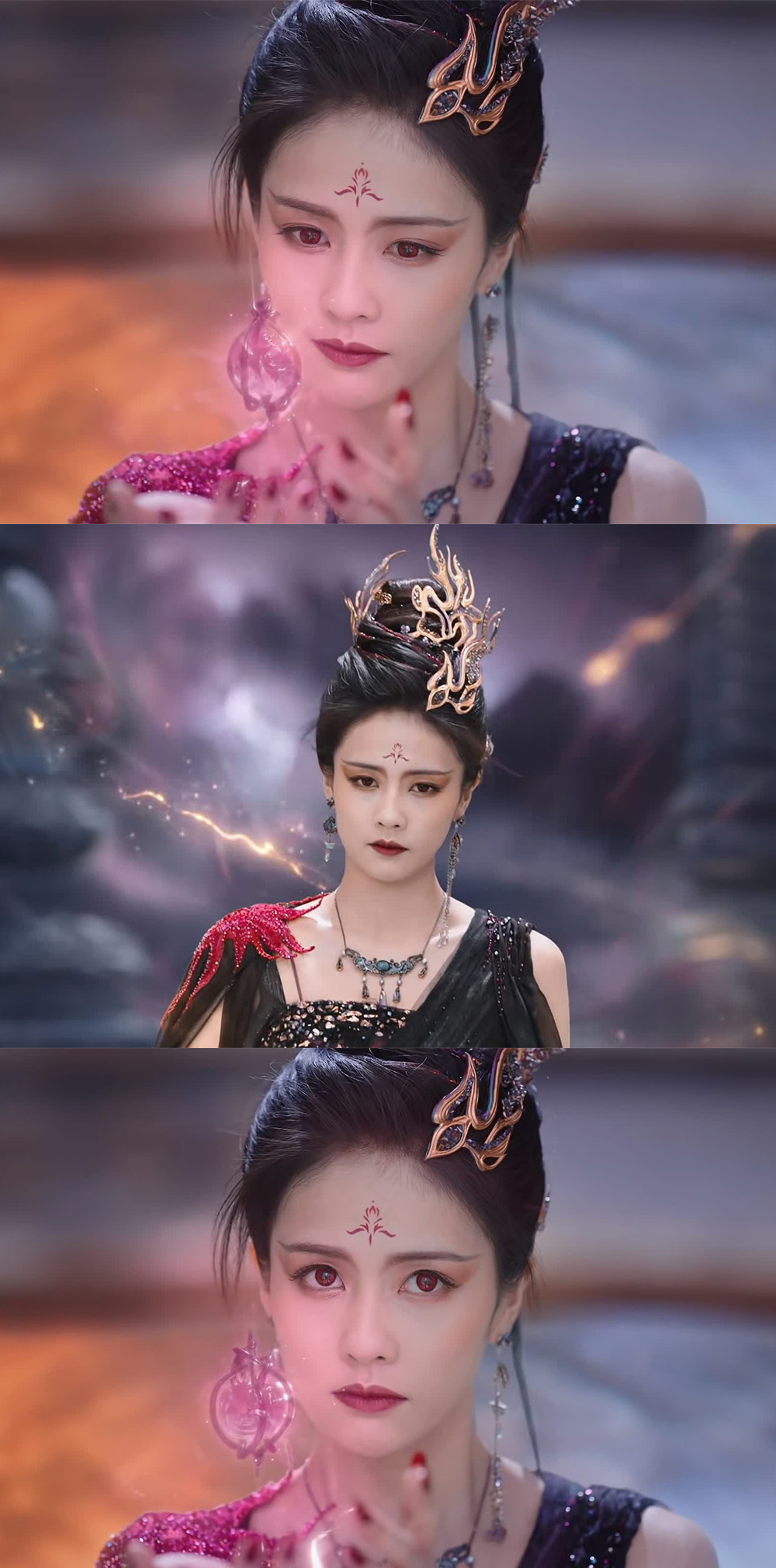 《长月烬明》白鹿,灿如春华,美若圆月,十一组美图尽饱眼福