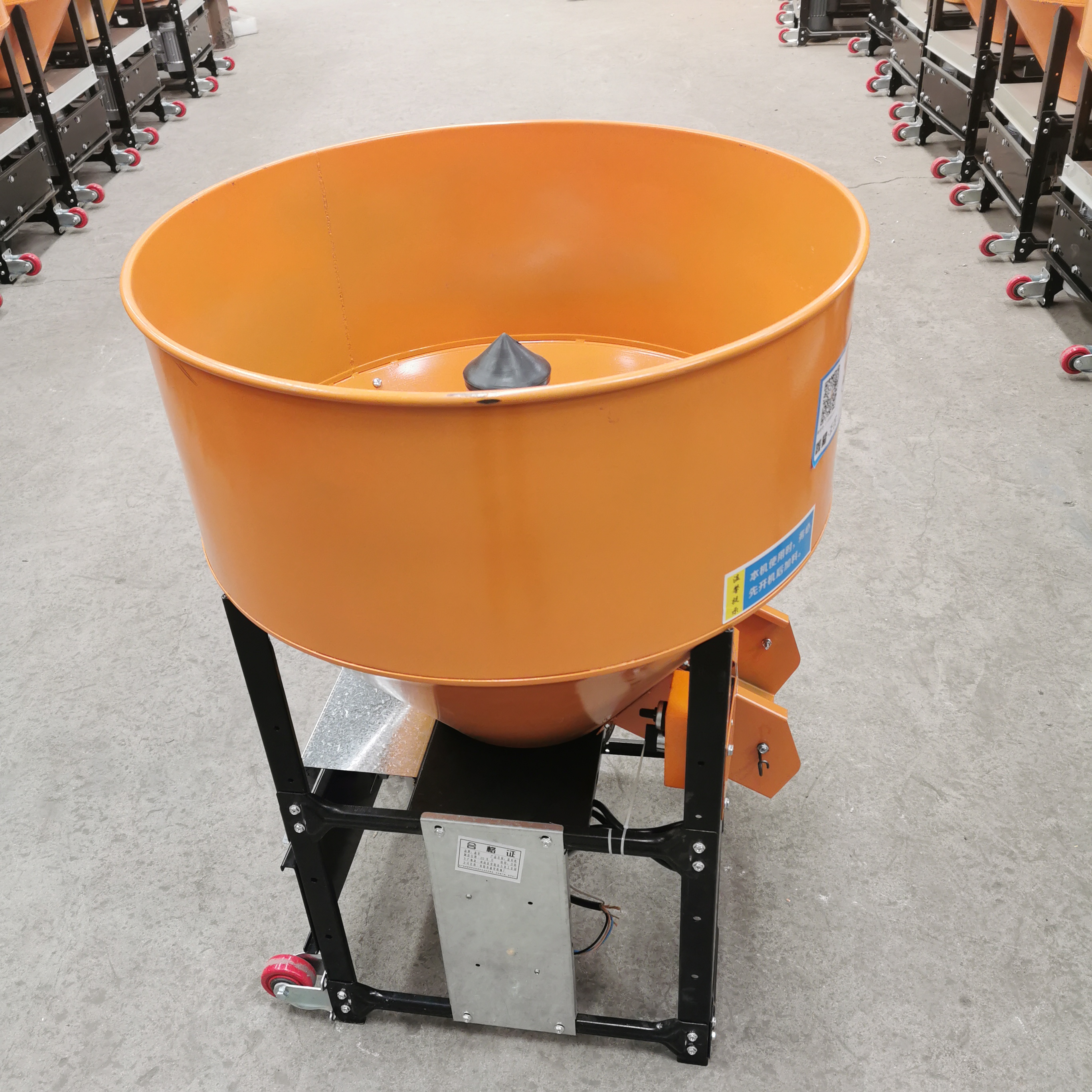 立斗式可调速小型拌种机 花生玉米小麦棉籽大蒜种子加药包衣