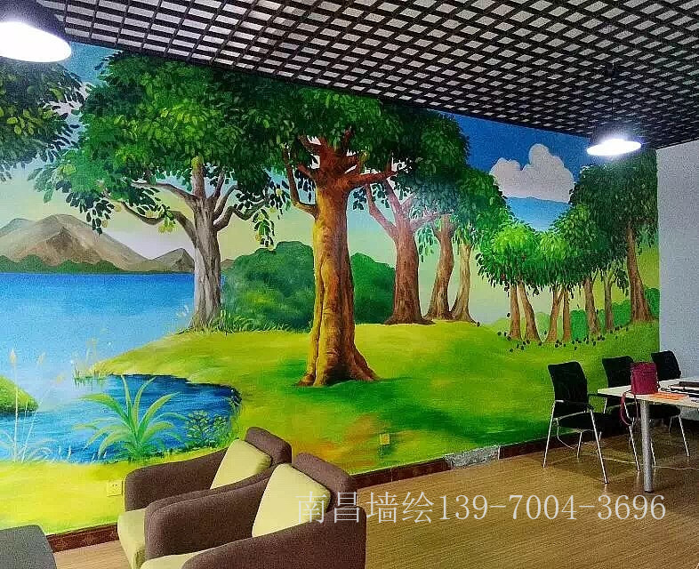 南昌墙绘南昌墙体彩绘手绘壁画涂鸦