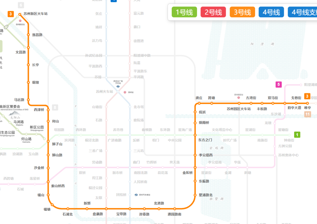 常州地铁站点图图片