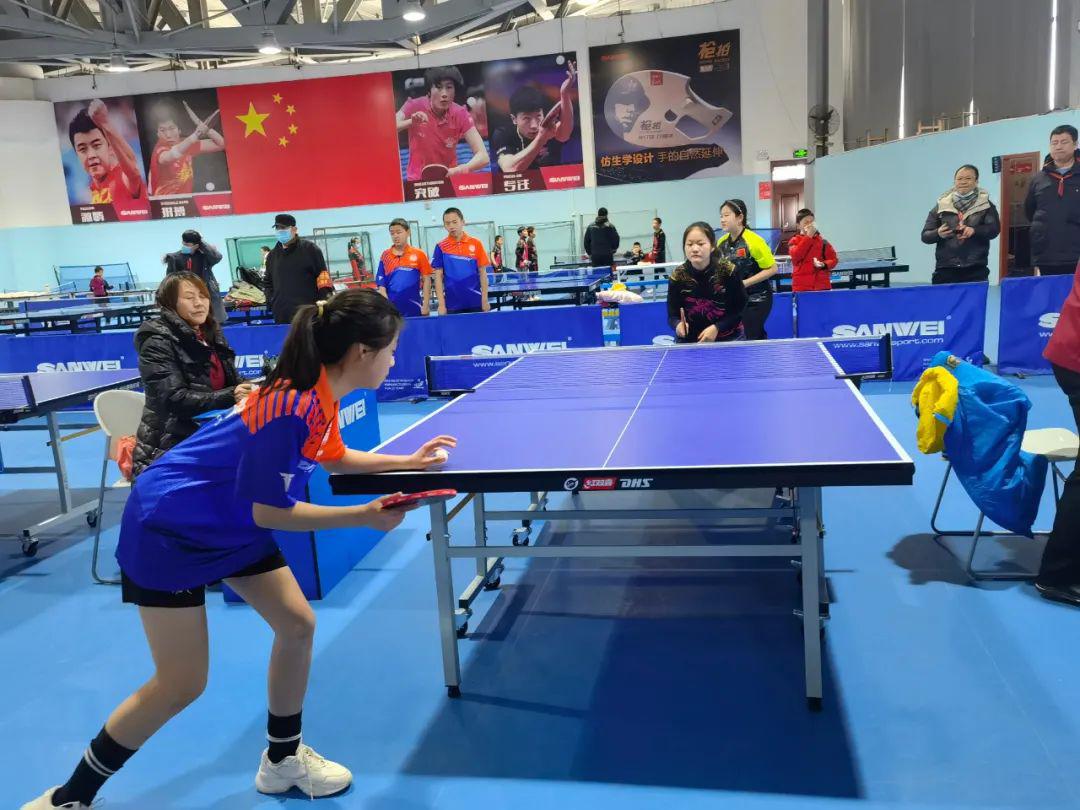 目标市运会2022年昌平区青少年乒乓球比赛举行