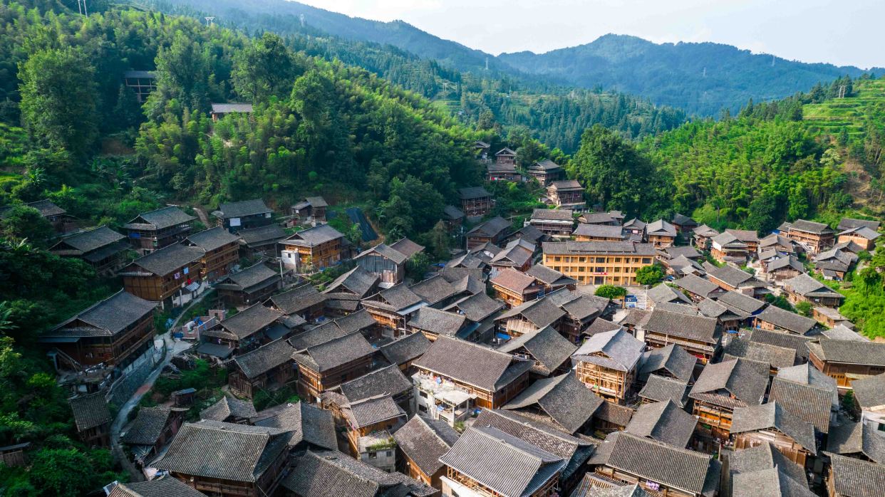 贵州大利侗寨:国宝级的寨子!世外桃源,简直就是神仙居住的地方