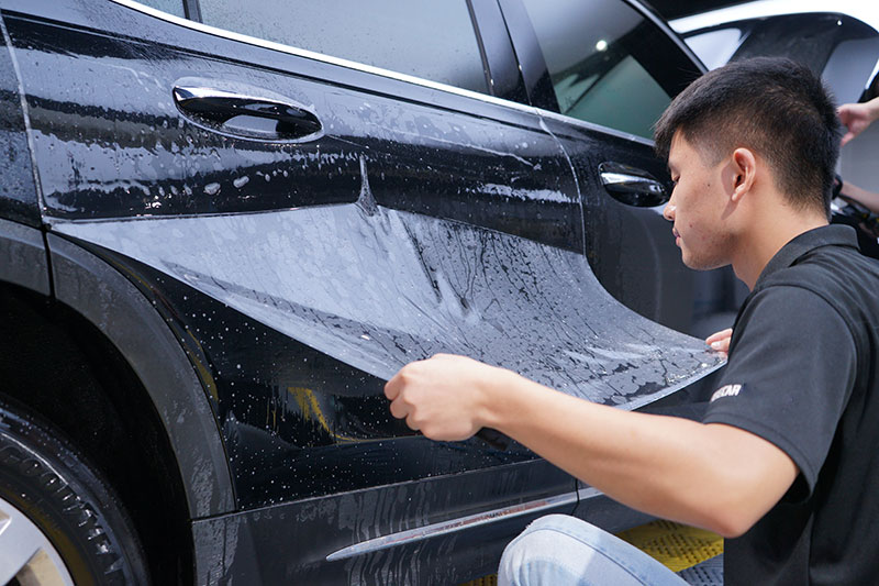 旧车贴隐形车衣可以做到遮瑕!