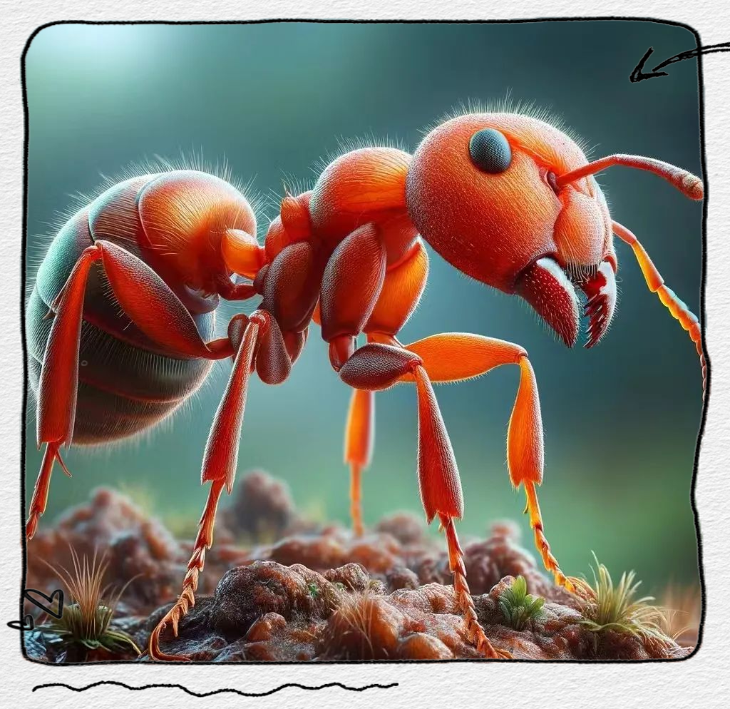 红火蚁,这一源自南美洲的昆虫,其体型相较于普通蚂蚁而言略显魁梧,体