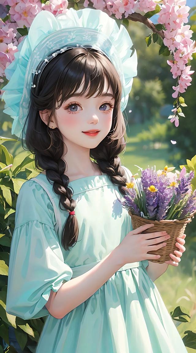 田园风女生头像壁纸