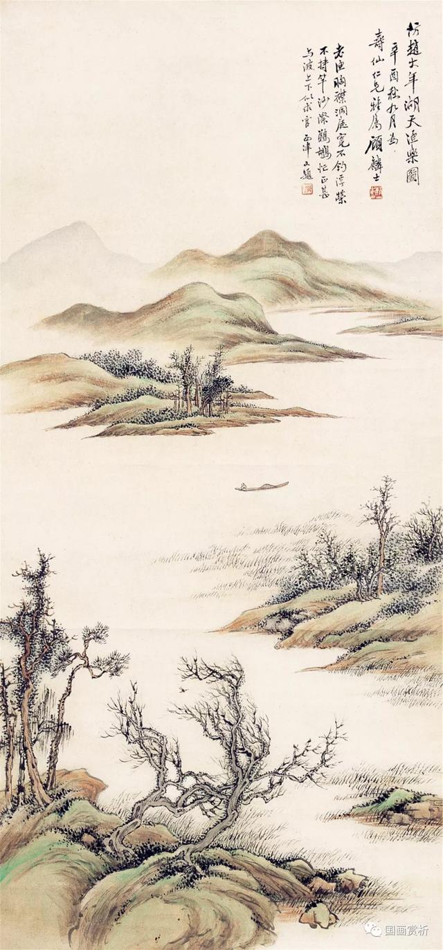 江南山水雅趣——顾麟士的艺术赏析