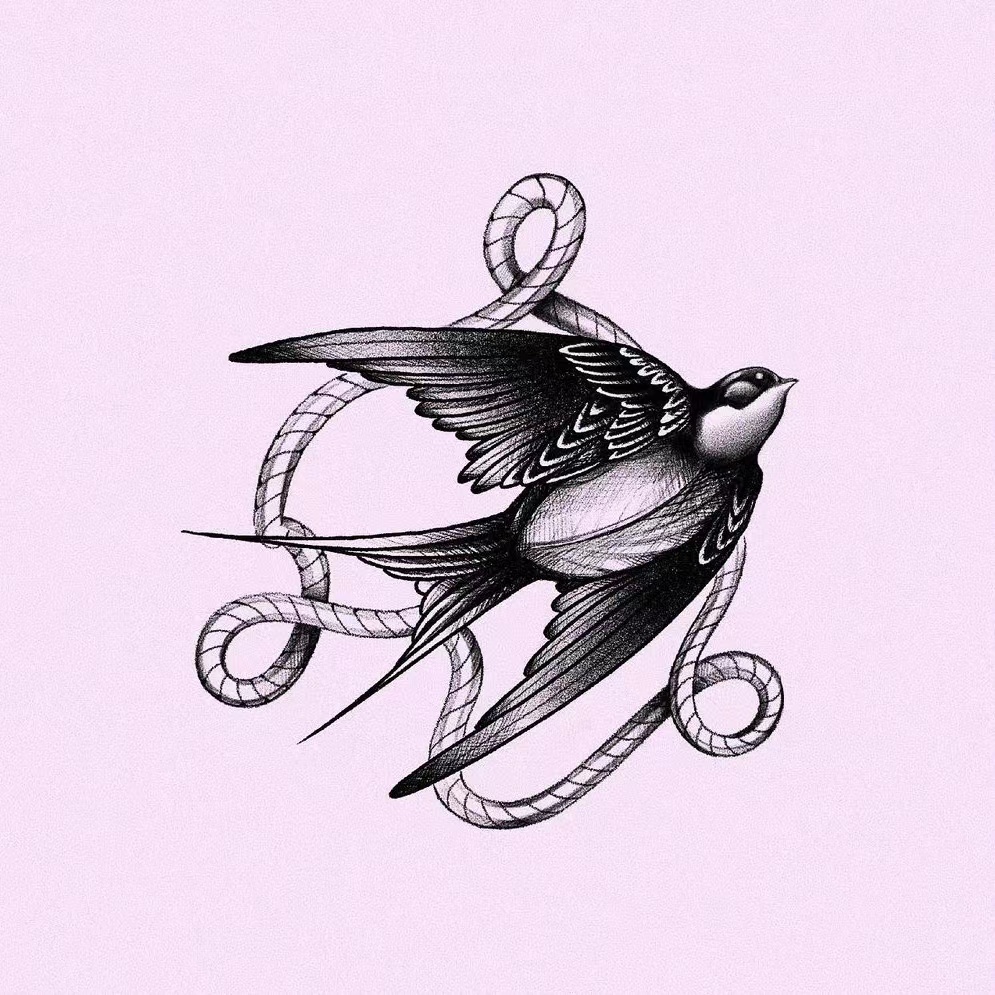 燕子纹身第二弹来啦!