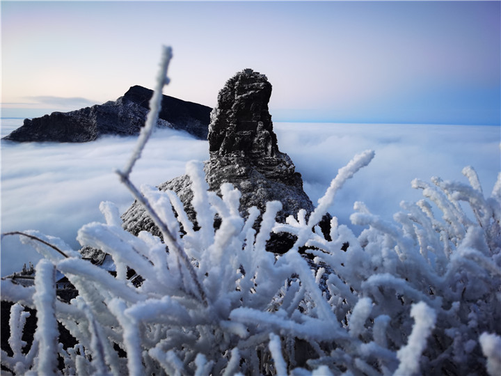 贵州28县域出现小雪或雨夹雪!最低温开阳县-1.3