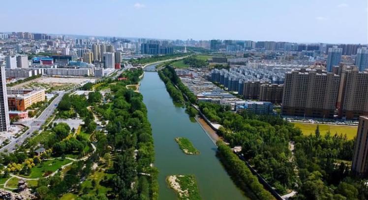 活水"润"驼城!一起领略榆溪河生态长廊秀美风光