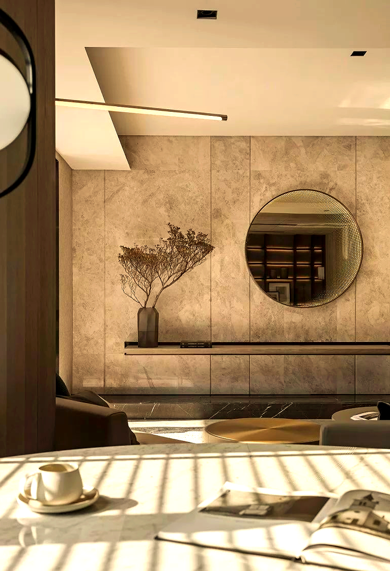 「样板间」唐忠汉设计作品:北京金茂佑安府下叠,打造400㎡精工墅境