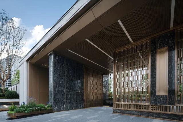 「景观」30个住宅小区出入口设计,5种常见设计形式