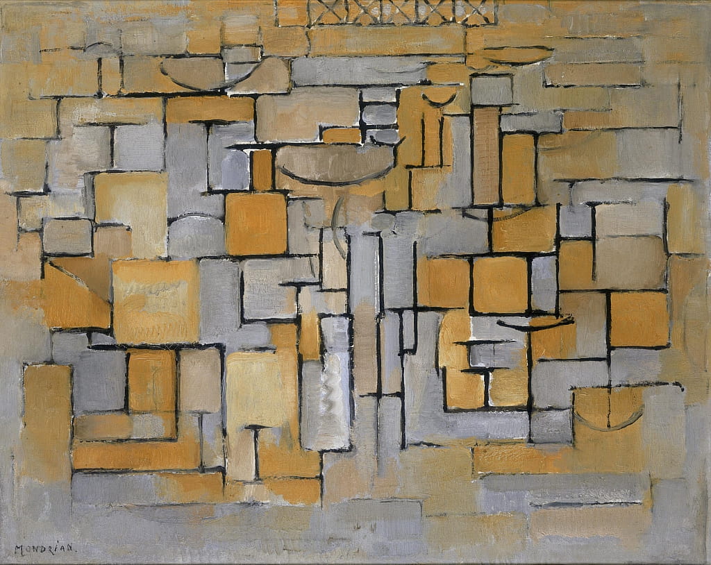 平面之诗:蒙德里安与抽象艺术的革命