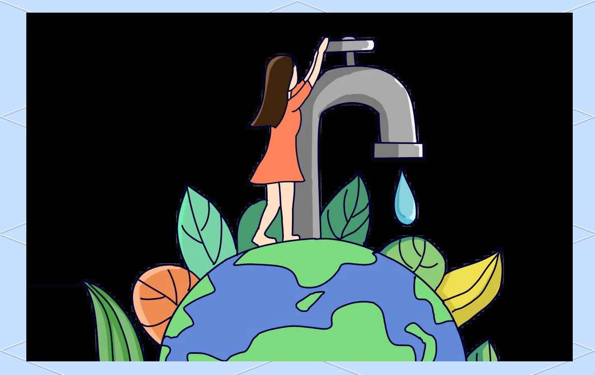 节约用水宣传周,共创节水型城市