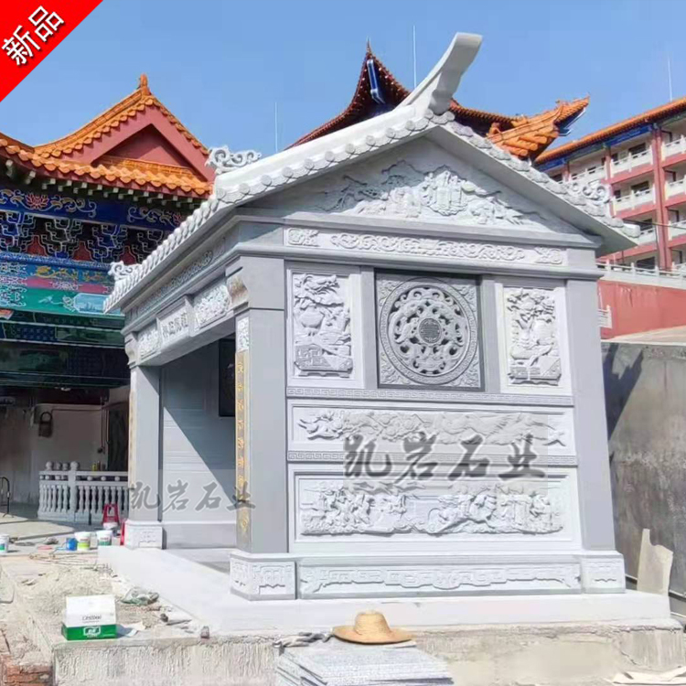 石雕土地公庙伯公庙样式大全(多图欣赏)