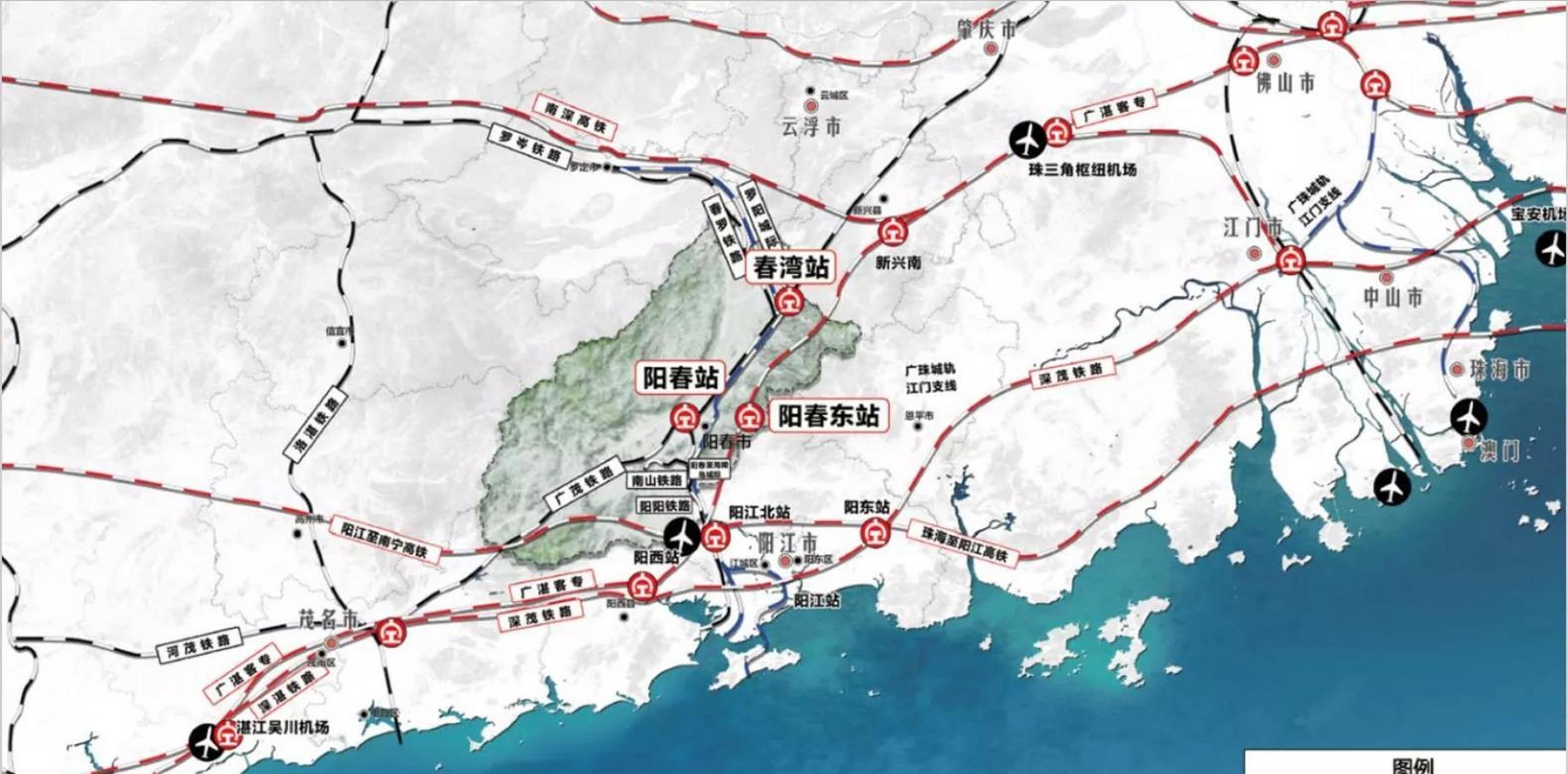 2030粤西高速公路规划图片