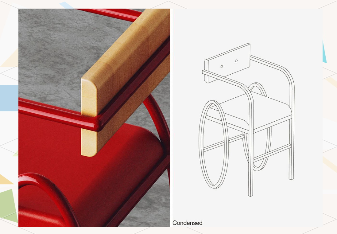 创意家具设计:字母灵感与工业风的完美结合