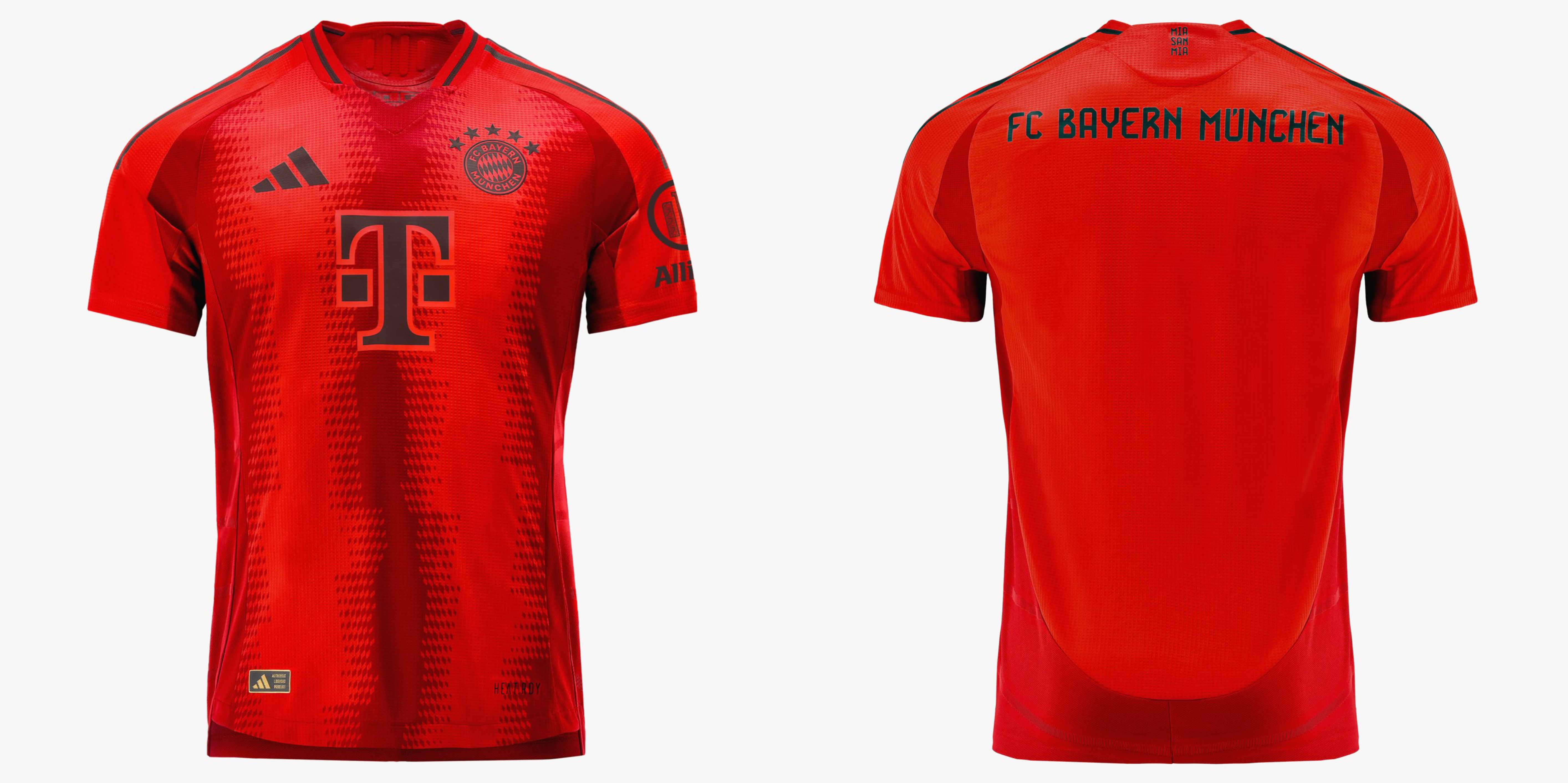 拜仁下赛季主场球衣:红色系设计致敬经典,深栗色队徽