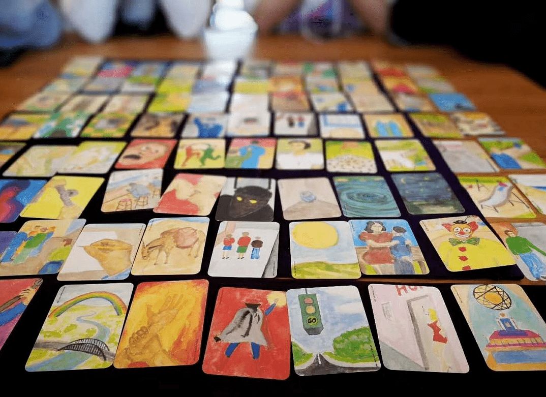 oh卡牌?潜意识?圆桌会?金海街道这场心理沙龙"有点东西"