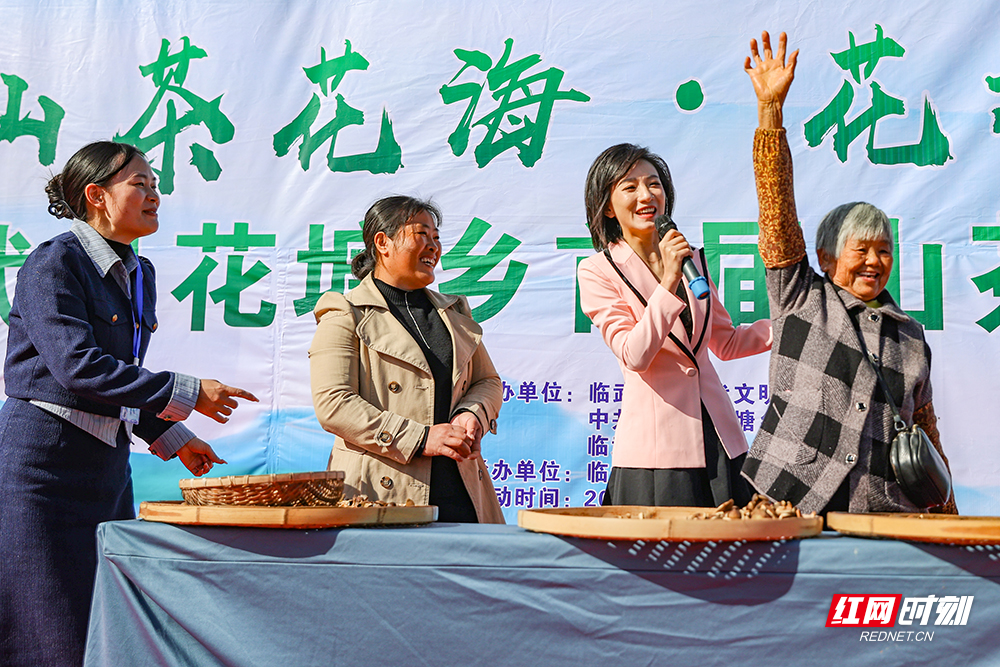 图集|临武县花塘乡:油茶花开满山香 繁花似锦兆丰年