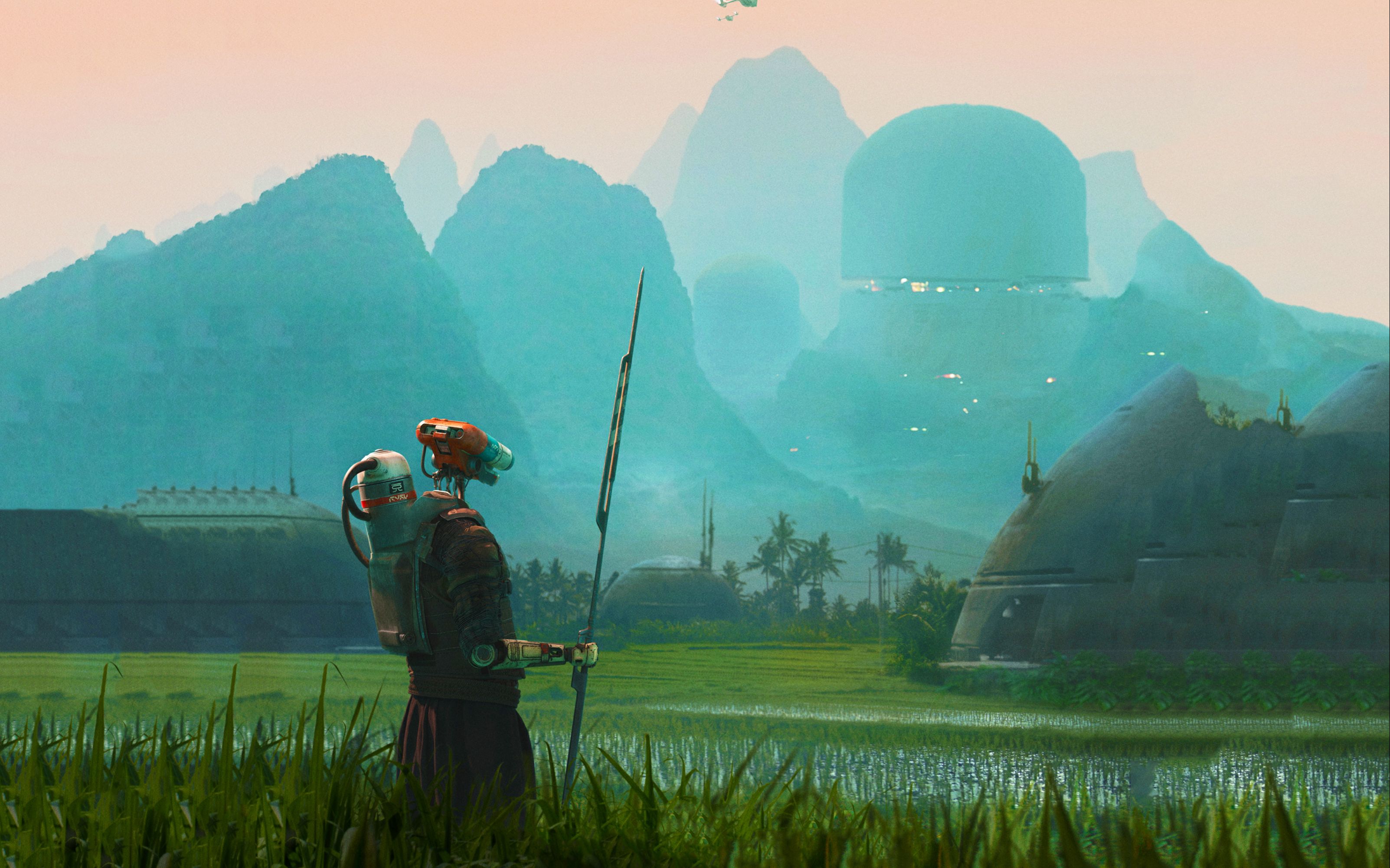 人类vs人工智能!2023科幻战争大片《ai创世者》预告