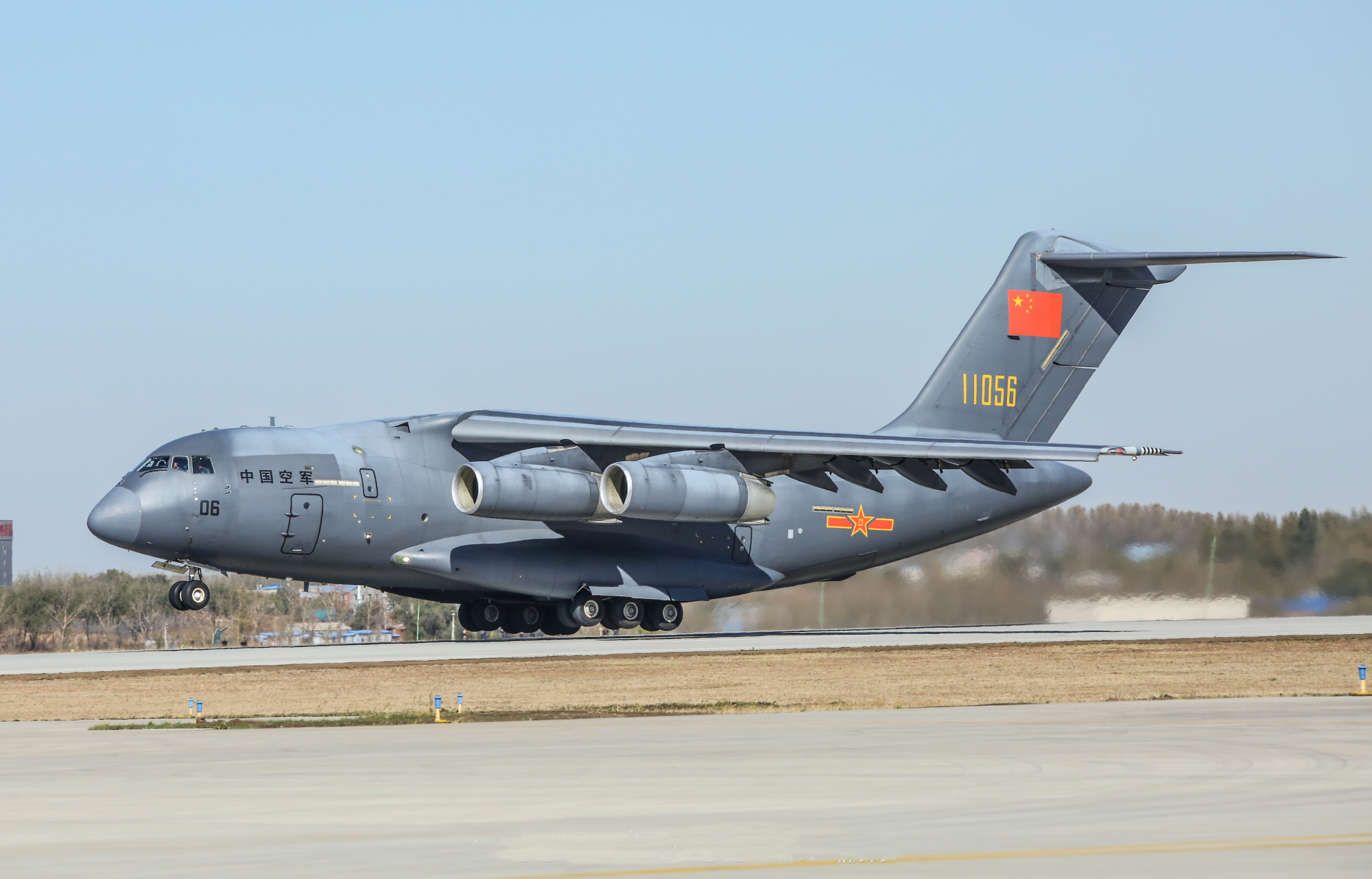 运-20完全体来了,四发换装涡扇-20,彻底摆脱俄制发动机!