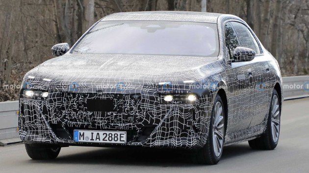 全新宝马7系最新谍照 或将于4月20日全球首发