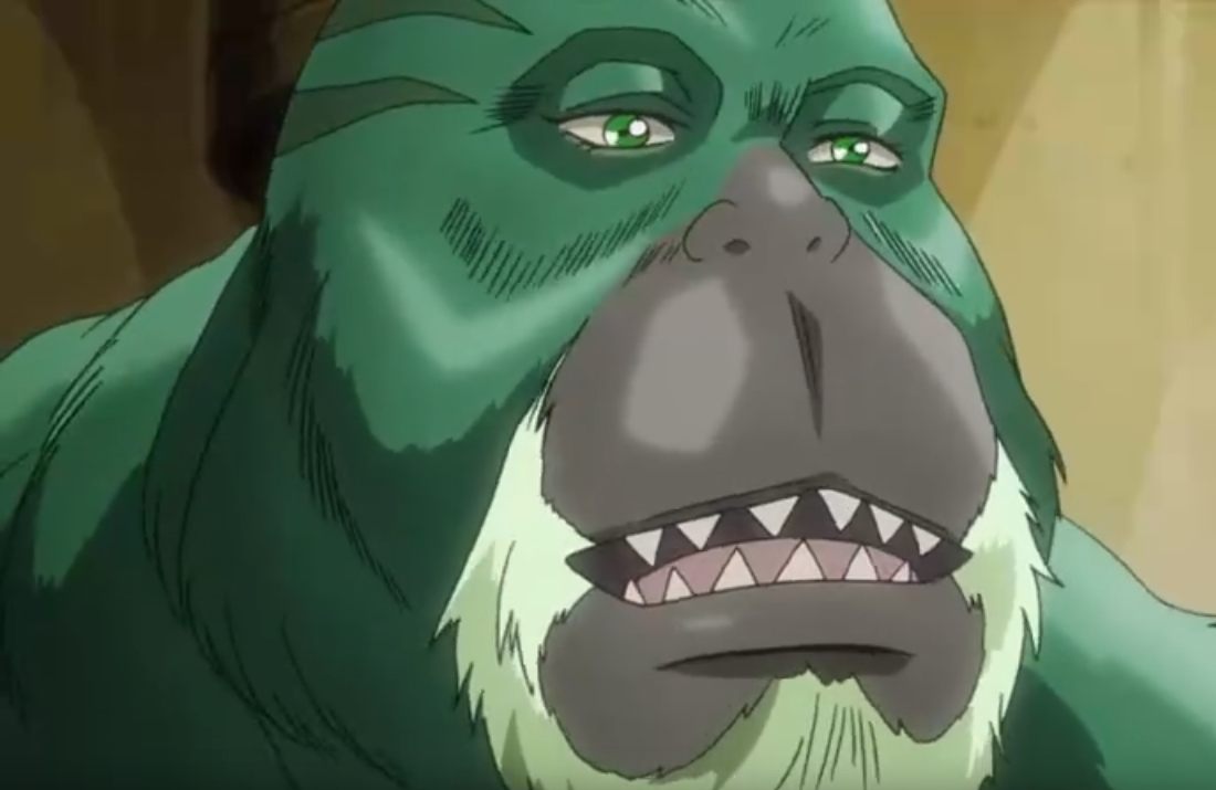 jojo:forever——红毛大猩猩,拥有最大最重的替身!