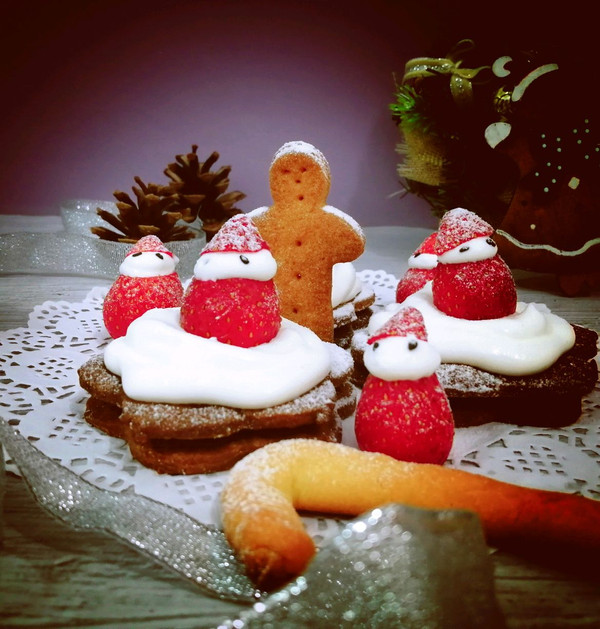 安佳佳倍容易圣诞季 圣诞雪人饼干