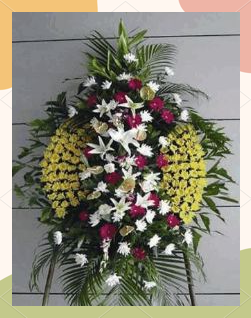 丧葬花艺——花圈与花篮的制作技巧与流程