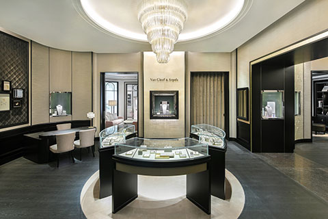 van cleef & arpels 梵克雅宝深圳湾万象城旗舰店盛大启幕