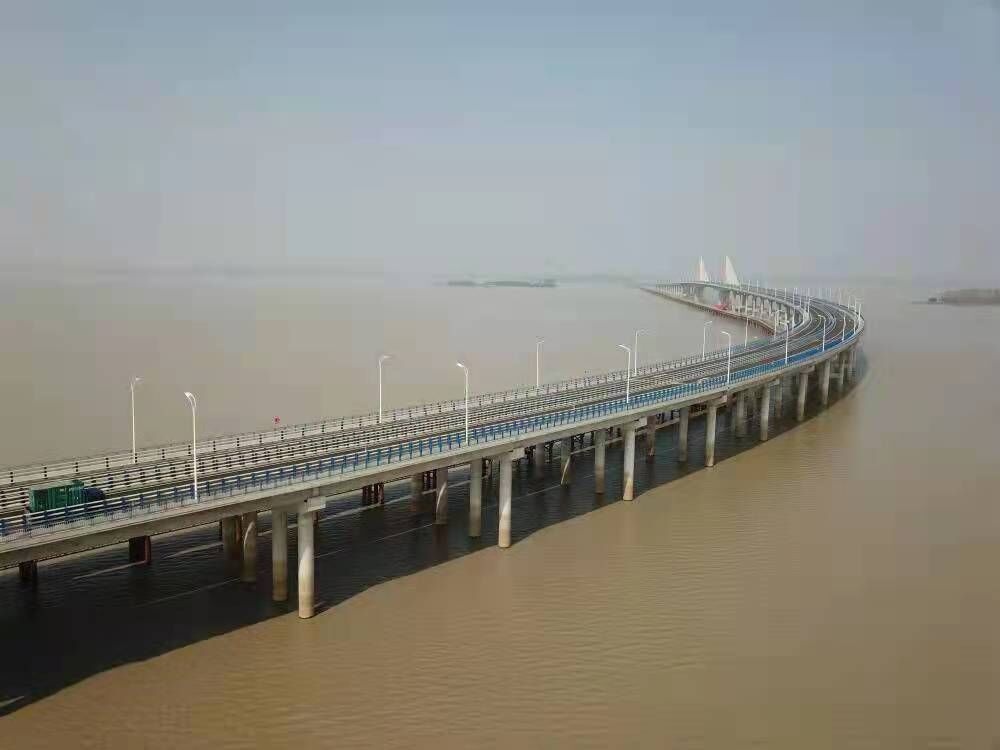寿县瓦埠湖大桥图片