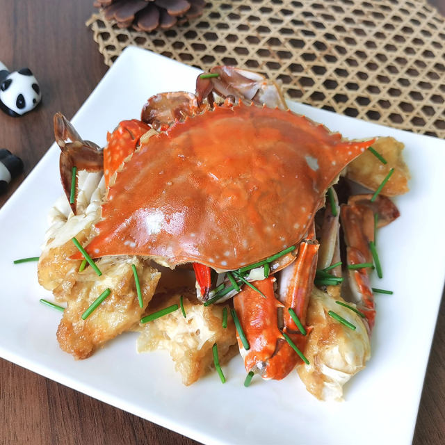 红烧梭子蟹,鲜香肥美,正是吃蟹好时节