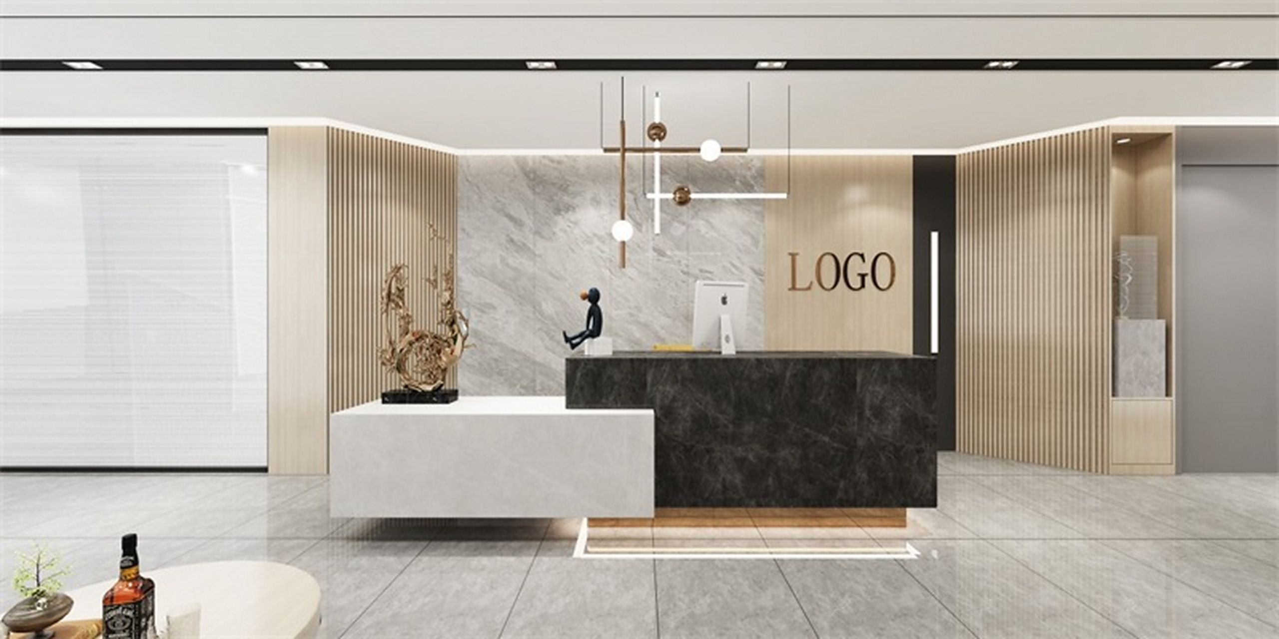 一个办公室的前台主要是进行客户的接待等工作.