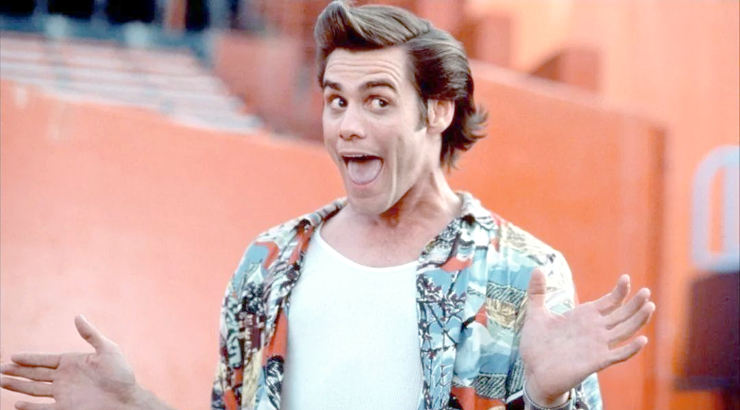 金·凯瑞的喜剧传奇:从《神探飞机头》到《变相怪杰》及更远