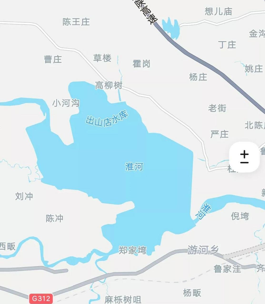 出山店水库,是河南信阳市第二大水库!
