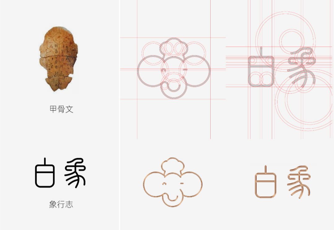 白象logo变化图片