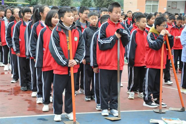 富源县胜境街道第一中学"劳动教育"出新意
