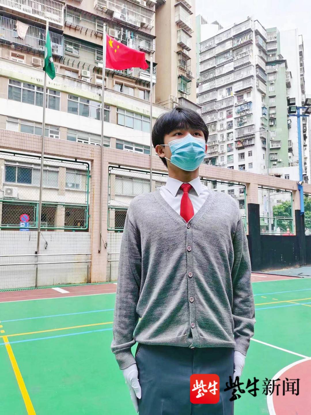 澳门镜平学校这场国旗下讲话太提气