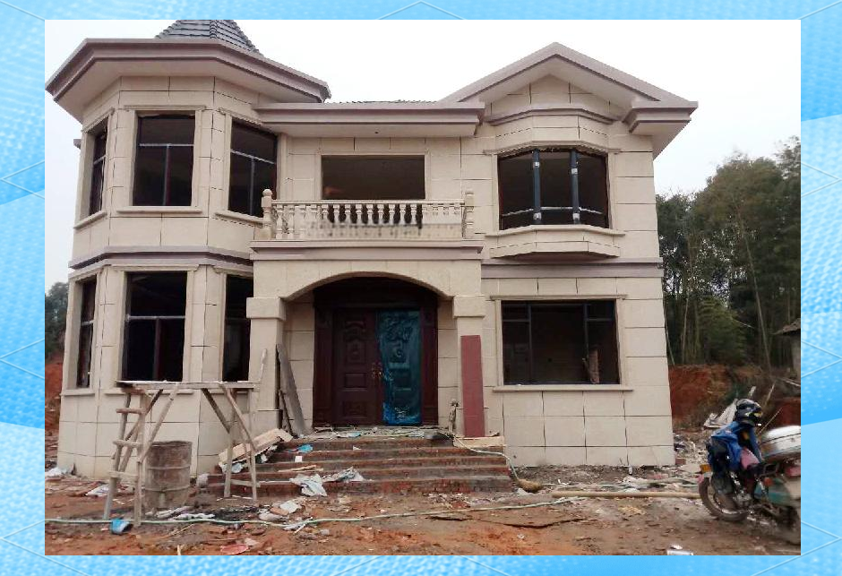 农村自建房新选择,框架结构小别墅解析