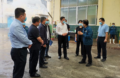 王金栋调研疫情防控工作