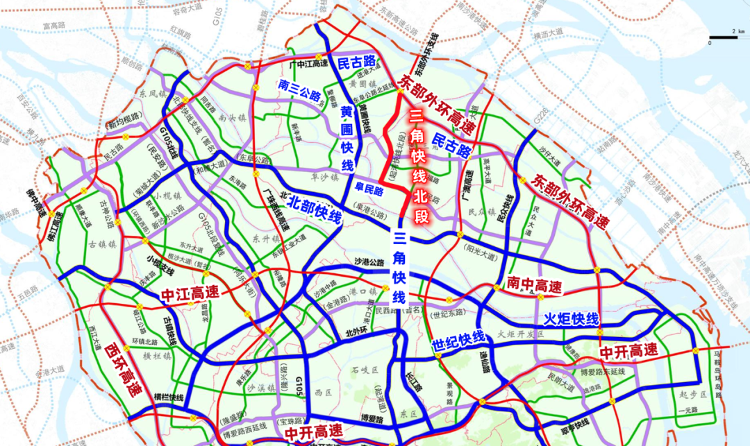 超27亿,穿越三角,黄圃!中山这条快线,要动工了!