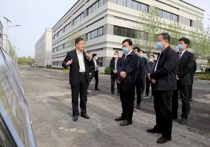 狄波副市长到潍坊综合保税区调研外贸外资工作
