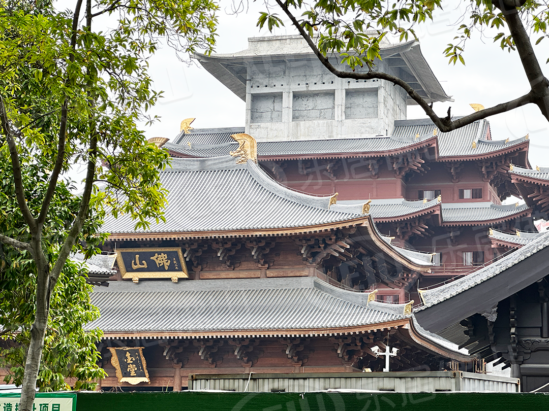 佛山仁寿寺再复工!决心3个月收尾!实拍曝真容,今年见?